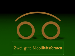 Zwei gute Mobilittsformen